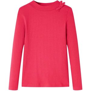 vidaXL Kinder-Langarmshirt Knallrosa 116