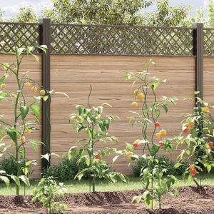 vidaXL Spiralpflanzenstützen 50 Stück 110 cm aus Stahl