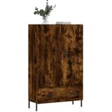 vidaXL Highboard Räuchereiche 69,5x31x115 cm Holzwerkstoff