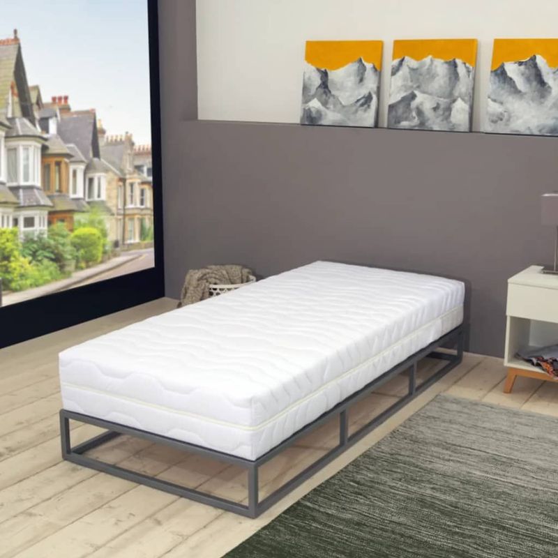 vidaXL Matratze 80 x 200 cm 7 Zonen Taschenfedern 20 cm H2