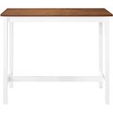 vidaXL Bartisch Massivholz 108x60x91 cm