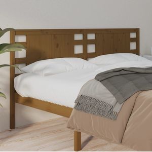 vidaXL Kopfteil Honigbraun 206x4x100 cm Massivholz Kiefer