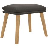vidaXL Fußhocker Dunkelgrau 45x29,5x35 cm Samt