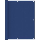 vidaXL Balkon-Sichtschutz Blau 120x600 cm Oxford-Gewebe