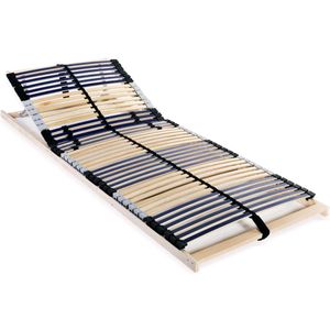 vidaXL Lattenrost mit 42 Latten 7 Zonen 90x200 cm