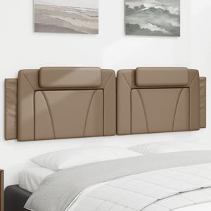 vidaXL Kopfteil-Kissen Cappuccino-Braun 180 cm Kunstleder