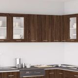 vidaXL Hängeschrank Braun Eichen-Optik 60x31x60 cm Holzwerkstoff
