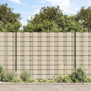 vidaXL Garten-Sichtschutz PVC 70x0,19 m Creme