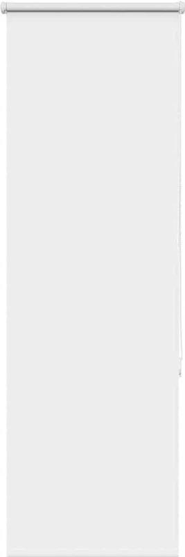 vidaXL Verdunkelungsrollo Weiß 45x150cm Stoffbreite 40,7 cm Polyester