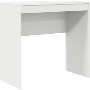 vidaXL Schreibtisch Weiß MDF 80 x 40 x 76 cm Schlicht Schreibtisch