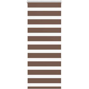vidaXL Zebrarollo Braun 60x150 cm Stoffbreite 55,9 cm Polyester