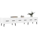 vidaXL TV-Schrank Weiß 150x36x30 cm Holzwerkstoff