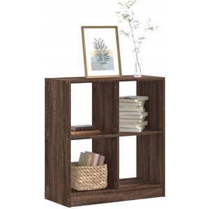 vidaXL Bücherregal Braun Eichen-Optik 68,5x32x75 cm Holzwerkstoff