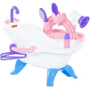 Polesie wader 7-tlg. Puppenbadewanne Set 83x53x41,5 cm Polypropylen