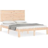 vidaXL Massivholzbett ohne Matratze 120x200 cm Kiefernholz