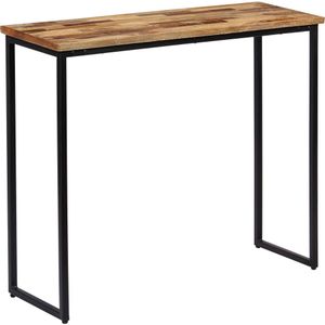 vidaXL Konsolentisch Recyceltes Massivholz Teak 90 x 30 x 76 cm