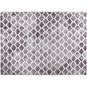 vidaXL Teppich Waschbar Mehrfarbig 150x230 cm Rutschfest