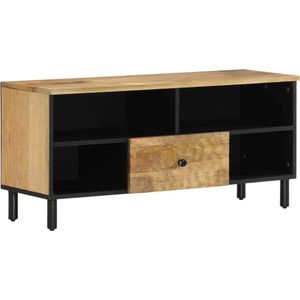 vidaXL TV-Schrank 100x33x46 cm Massivholz Mango