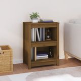 vidaXL Bücherregal Honigbraun 50x35x68 cm Massivholz Kiefer
