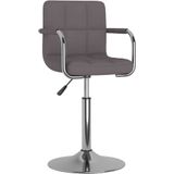 vidaXL Barhocker Taupe Stoff