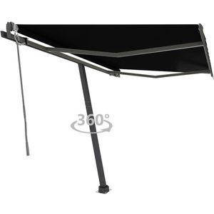 vidaXL Standmarkise Automatisch 350x250 cm Anthrazit