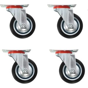 vidaXL Lenkrollen 4 Stk. 75 mm