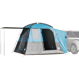 vidaXL Autozelt 4 Personen Blau Wasserfest