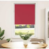 vidaXL Verdunkelungsrollo Rot 85x175 cm Stoffbreite 80,7 cm Polyester