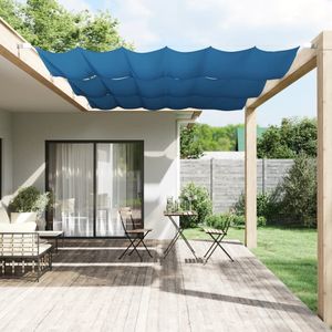 vidaXL Senkrechtmarkise Blau 140x270 cm Oxford-Gewebe