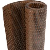 vidaXL Balkon-Sichtschutz Braun und Schwarz 1000x90 cm Poly Rattan