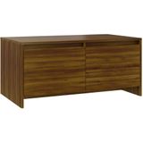 vidaXL Couchtisch Braun Eichen-Optik 90x50x41,5 cm Holzwerkstoff