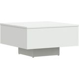 vidaXL Couchtisch Weiß 60x60x31,5 cm Holzwerkstoff