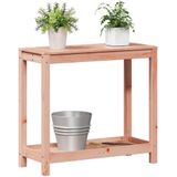 vidaXL Pflanztisch mit Ablage 82,5x35x75 cm Massivholz Douglasie