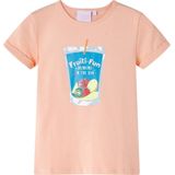 vidaXL Kinder-T-Shirt Hellorange 140