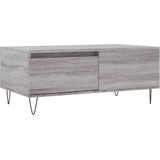 vidaXL Couchtisch Grau Sonoma 90x50x36,5 cm Holzwerkstoff