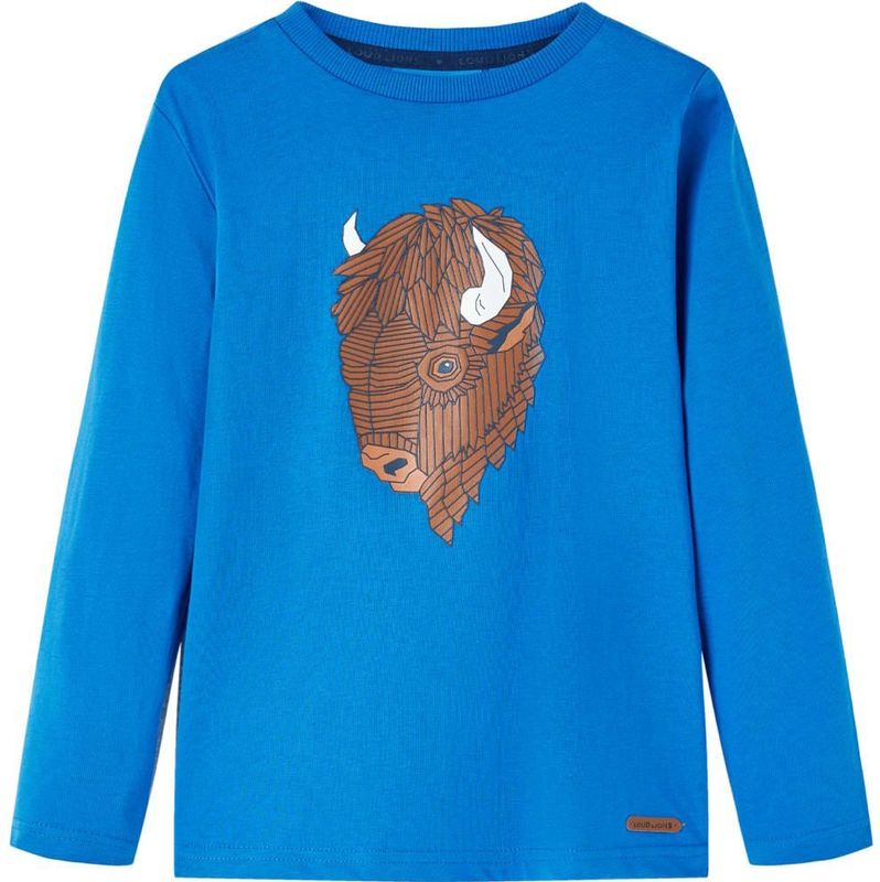 vidaXL Kinder-Langarmshirt Kobaltblau 104