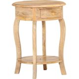 vidaXL Beistelltisch 37x37x61 cm Massivholz Mango