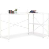 vidaXL Computertisch Weiß 120x72x70 cm