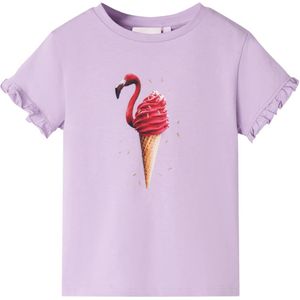vidaXL Kinder-T-Shirt Lila 104