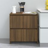 vidaXL Sideboard Braun Eichen-Optik 70x41x75 cm Holzwerkstoff
