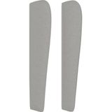 vidaXL Kopfteil mit Ohren Hellgrau 103x23x118/128 cm Stoff