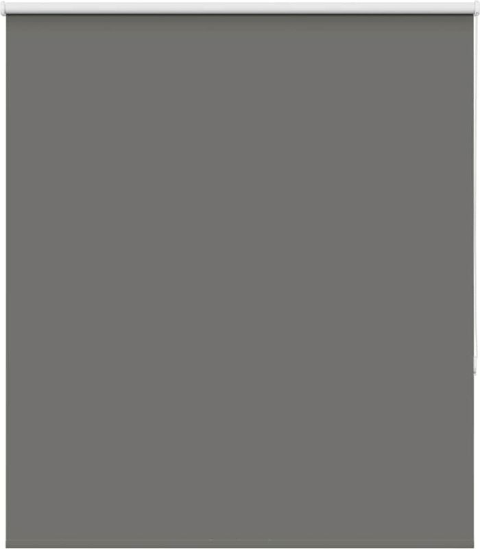 vidaXL Verdunkelungsrollo Grau 120x175cm Stoffbreite 116,6cm Polyester