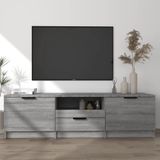 vidaXL TV-Schrank Grau Sonoma 140x35x40 cm Holzwerkstoff