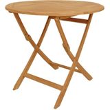 vidaXL 5-tlg. Garten-Essgruppe Massivholz Teak