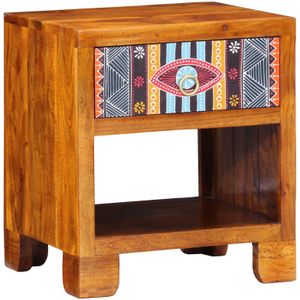 vidaXL Side Cabinet 40x35x45 cm Massivholz Akazie