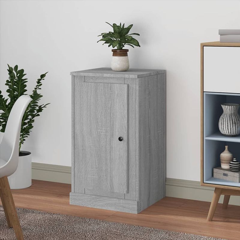 vidaXL Sideboard Grau Sonoma 37,5x35,5x67,5 cm Holzwerkstoff