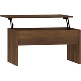 vidaXL Couchtisch Braun Eichen-Optik 80x50,5x41,5 cm Holzwerkstoff