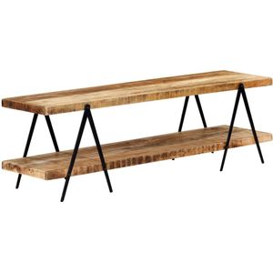 vidaXL TV-Regal 160x40x50 cm Massivholz Mango