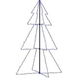 vidaXL Weihnachtsbaum in Kegelform 200 LEDs Indoor Outdoor 98x150 cm