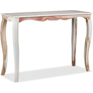 vidaXL Konsolentisch Massivholz Akazie 110 x 40 x 76 cm